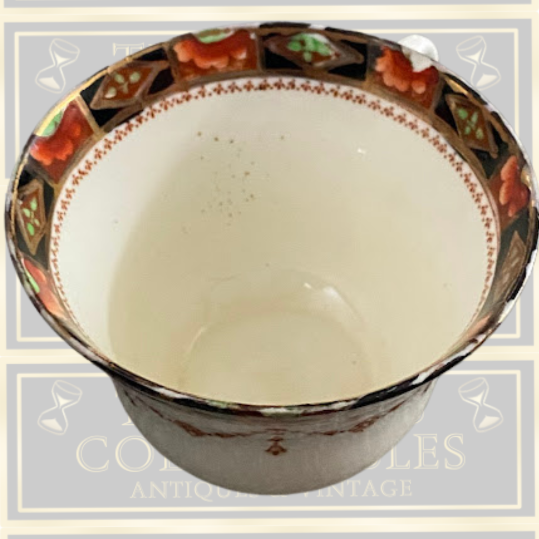 Antique Imari Sevres Teacup Trio 1880-1890s