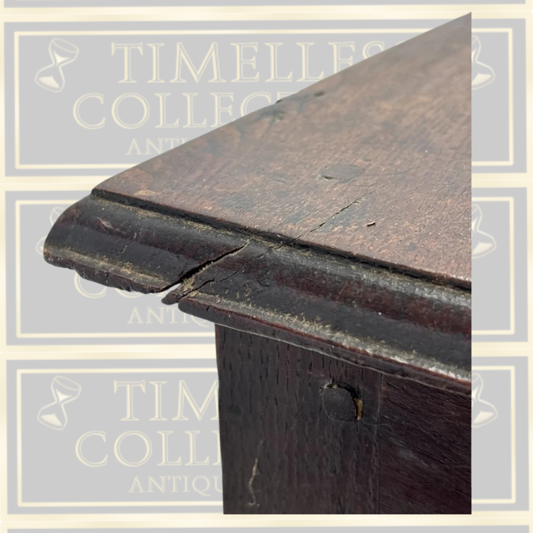 Antique 18th-Century George II Oak Side Table
