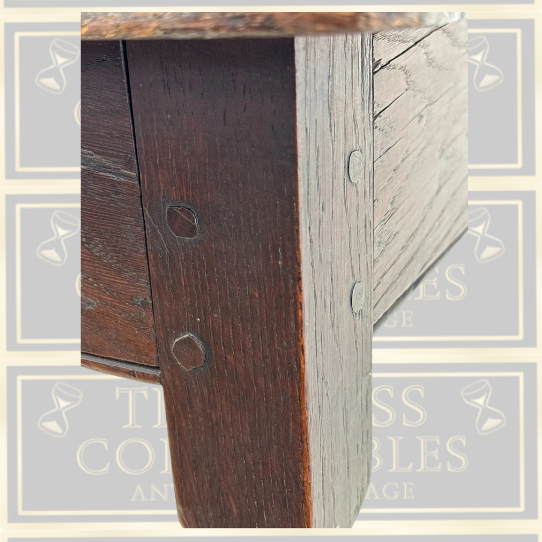 Antique 18th-Century George II Oak Side Table