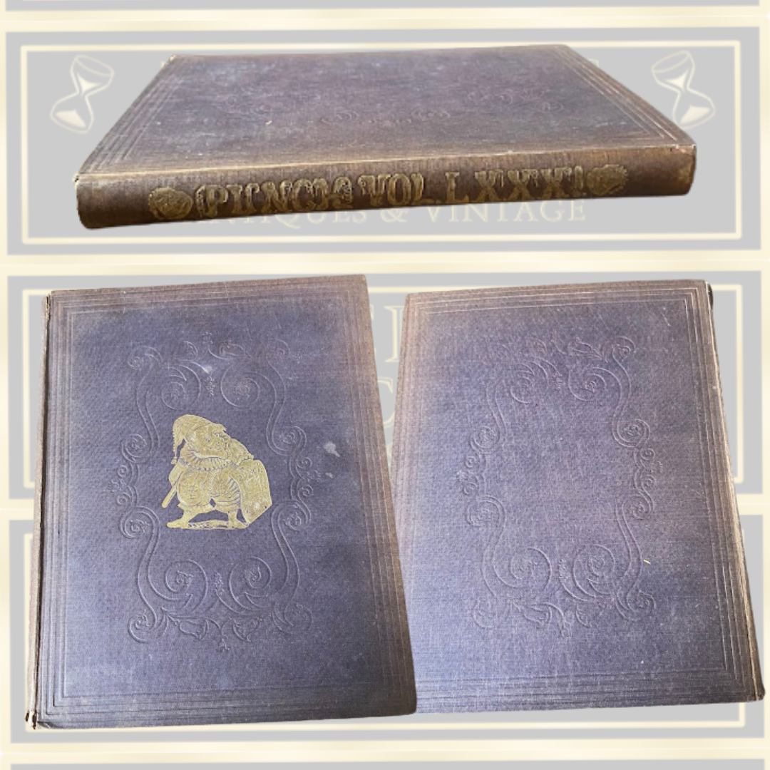 Antique & Vintage Punch Books x 13