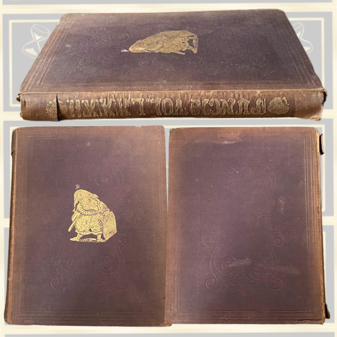 Antique & Vintage Punch Books x 13