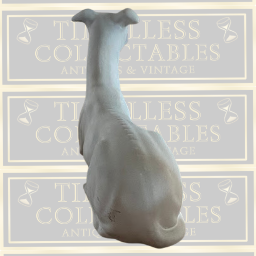 Vintage Pair Bisque Whippets Ha Wains & Sons Charisma