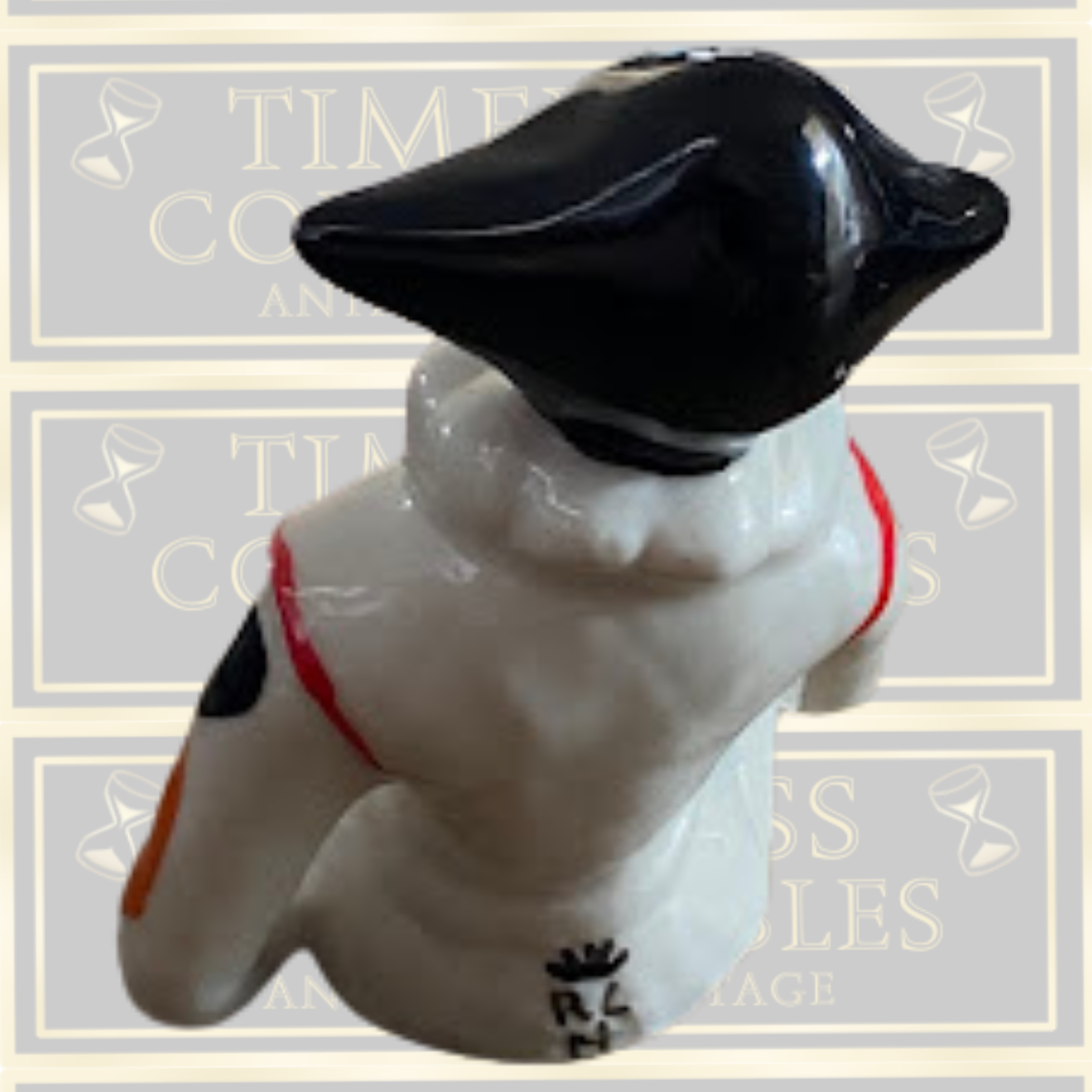 Vintage Ceramic Harlequin Clown Figurine