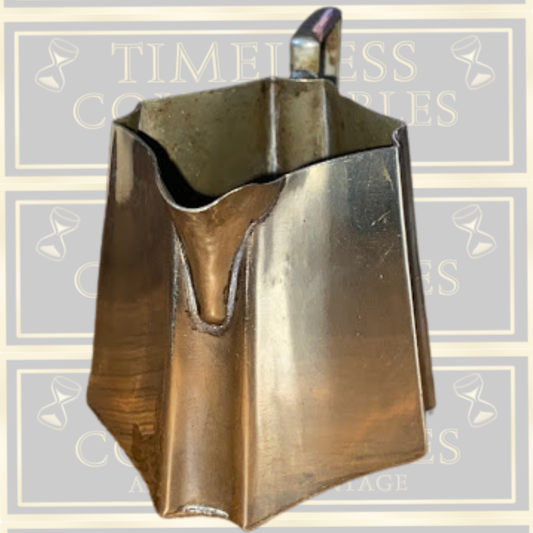 Vintage Arts Crafts Hammered Silver Plated Cream Jug