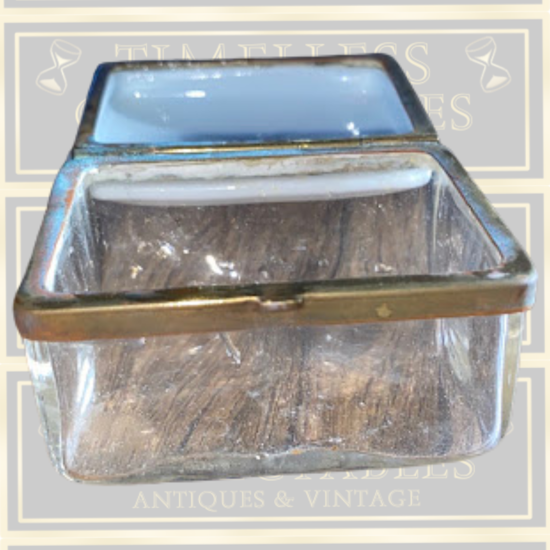 Antique Porcelain Trinket Box