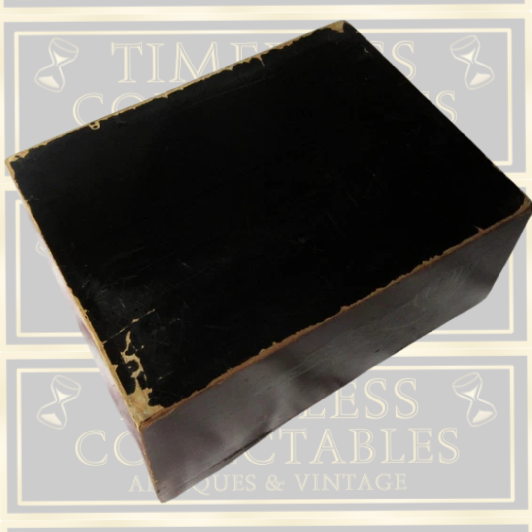 Antique Japanese Lacquerware Tea Caddy Box