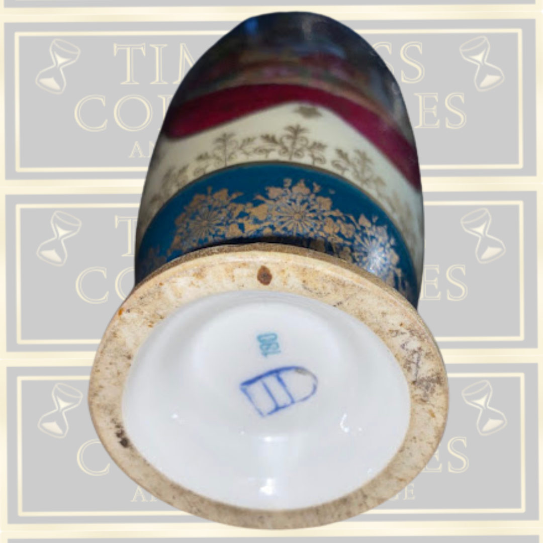 Antique Austrian Porcelain Vase