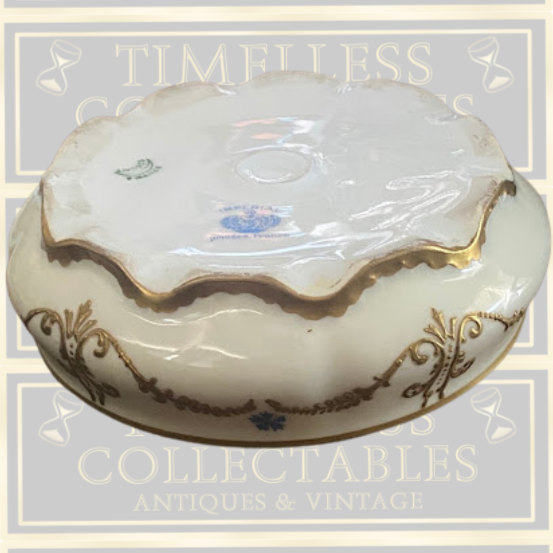 Antique Imperial Limoges France Bon Bon Dish