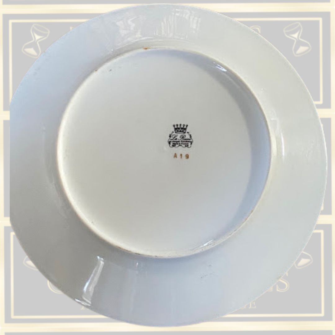Vintage Limoges Porcelain La Reine Pinky