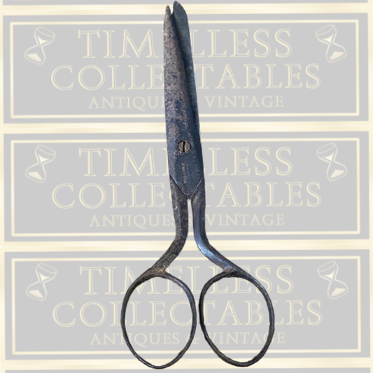 Antique John Wigfall & Son Forged Iron Scissors