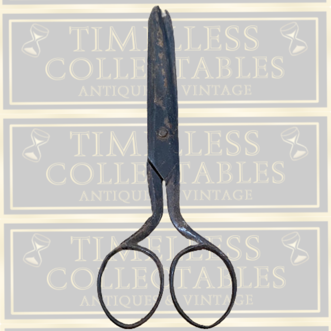 Antique John Wigfall & Son Forged Iron Scissors