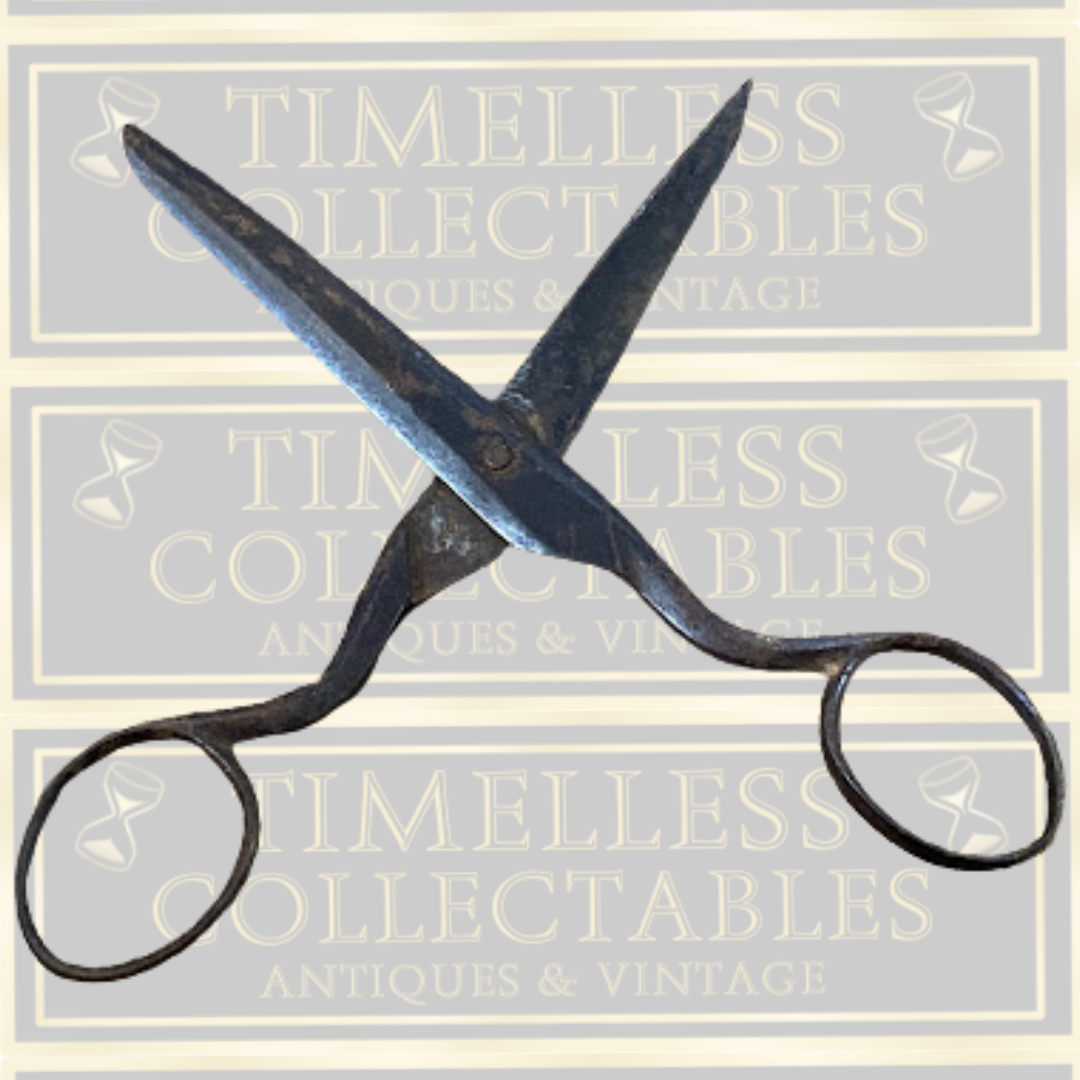 Antique John Wigfall & Son Forged Iron Scissors