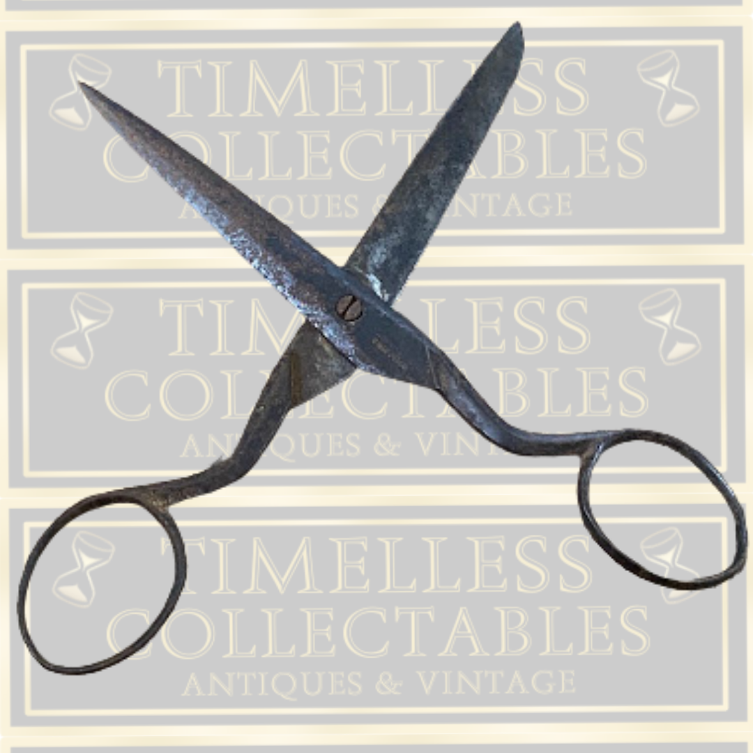 Antique John Wigfall & Son Forged Iron Scissors