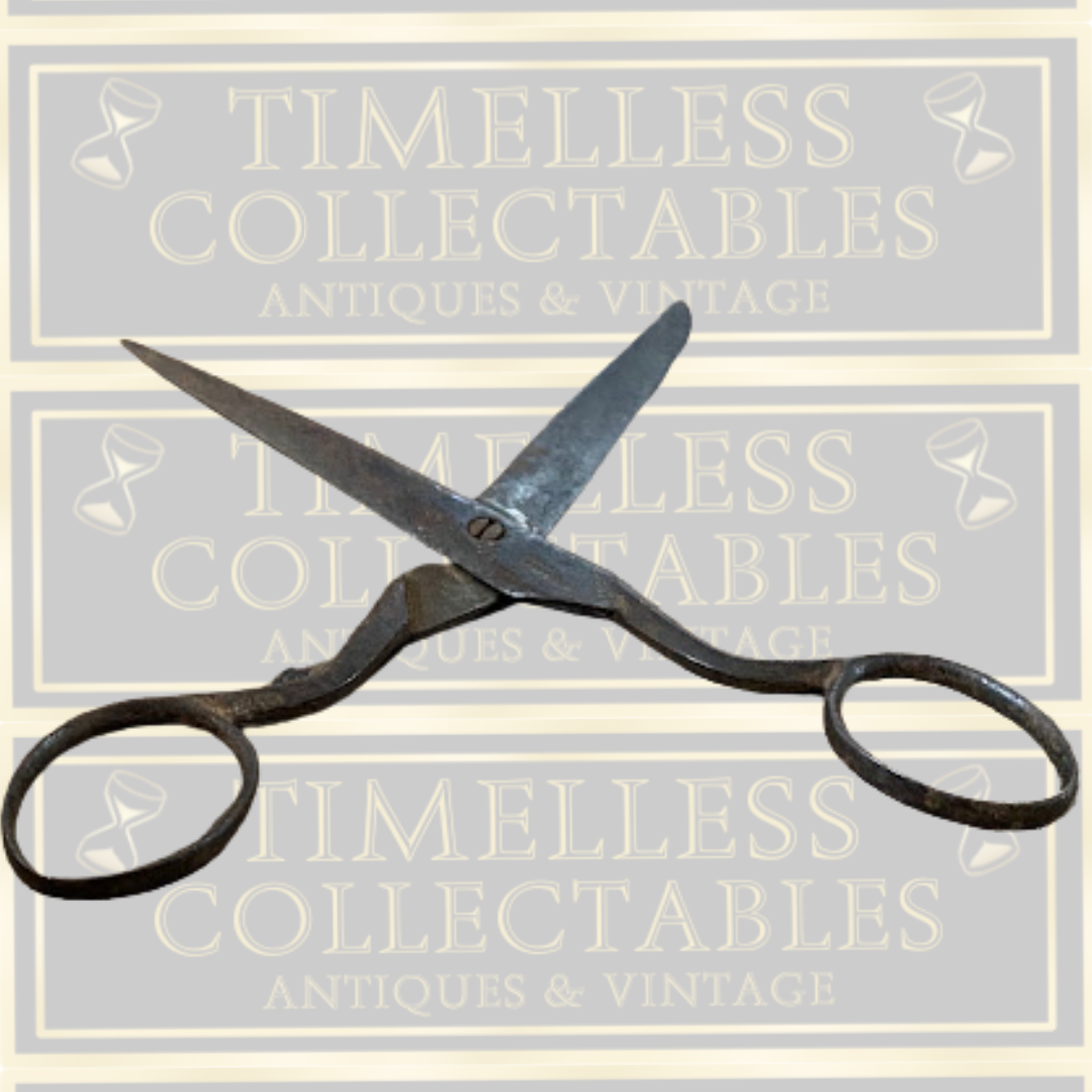 Antique John Wigfall & Son Forged Iron Scissors