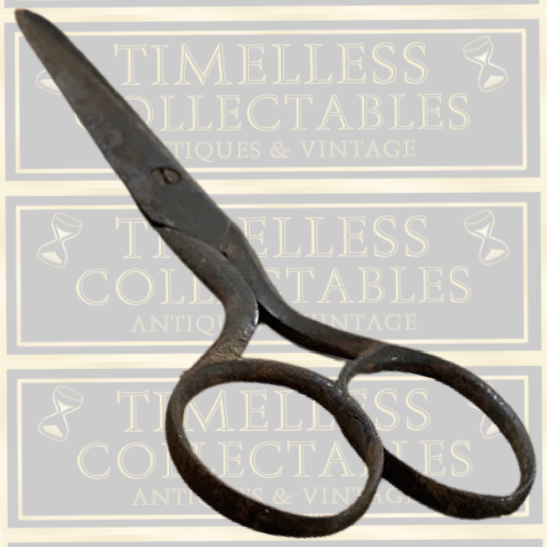 Antique John Wigfall & Son Forged Iron Scissors