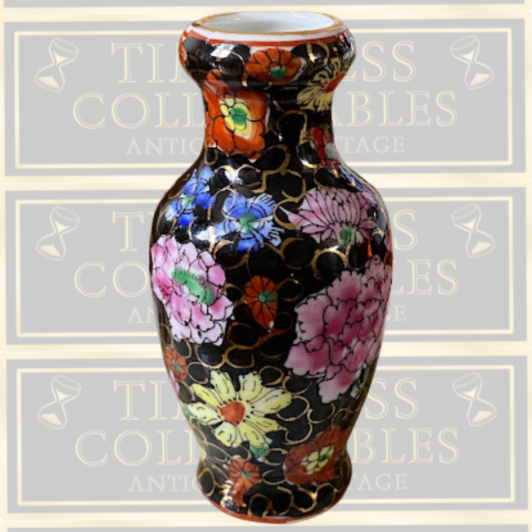 Vintage Japanese Miniature Porcelain Vase