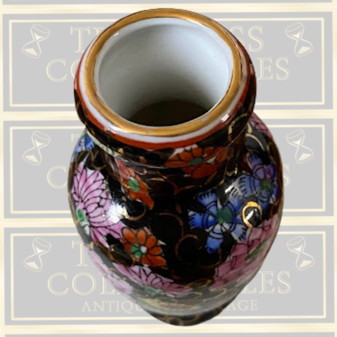 Vintage Japanese Miniature Porcelain Vase