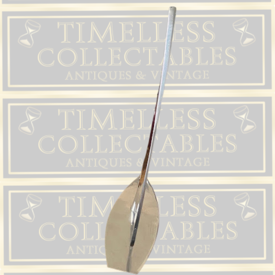 Vintage Ornamental Aluminium Yacht Sculpture-Nauticalia London