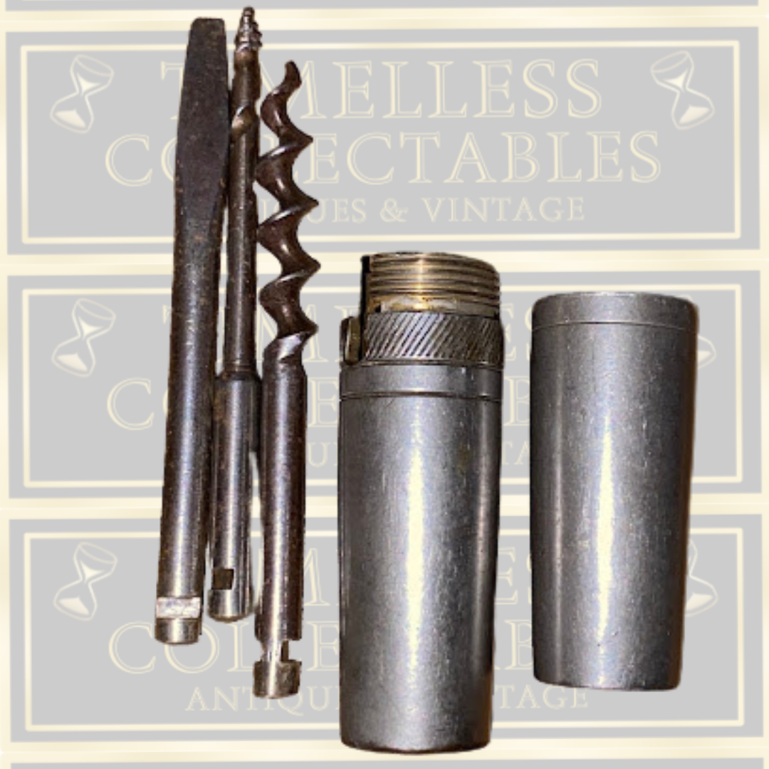 Vintage Multitool Pocket Traveling Metal Handle T Bar