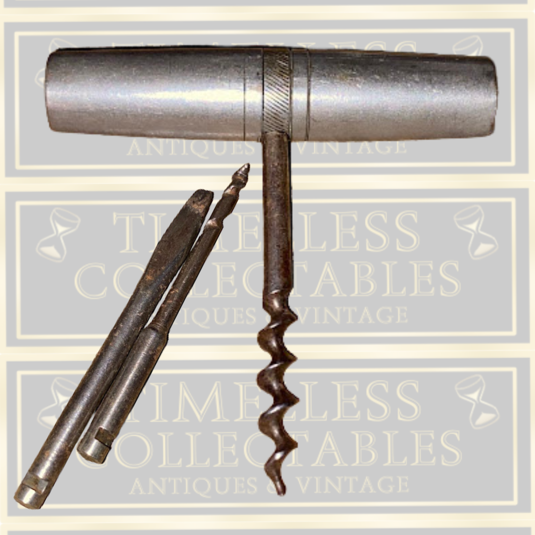 Vintage Multitool Pocket Traveling Metal Handle T Bar