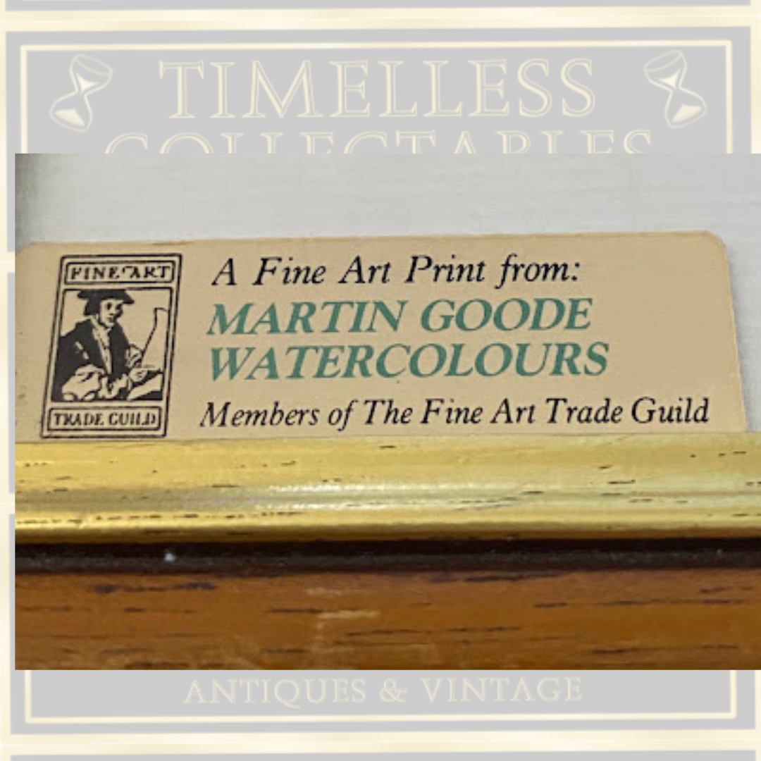 Framed Fine Art Print "Linlithgow Loch & Palace By Martin Goode
