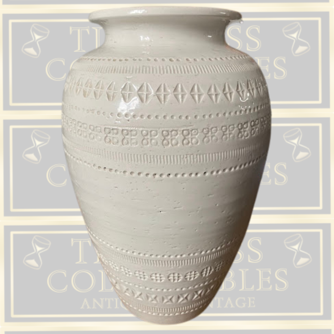 Vintage Large Bitossi Vase Designed By Aldo Londi