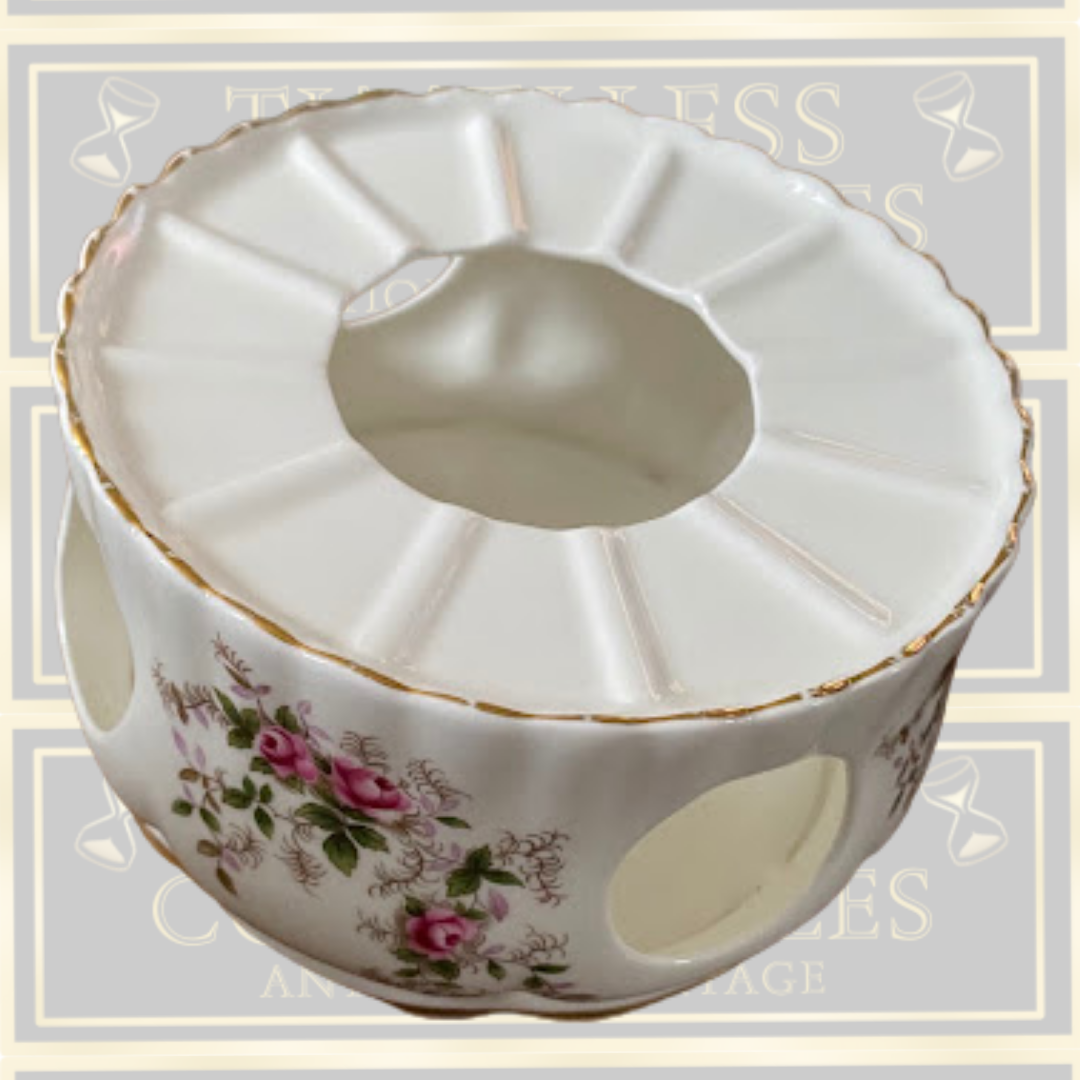 Vintage Royal Albert 'Lavender Rose' Elegant Teapot Warmer