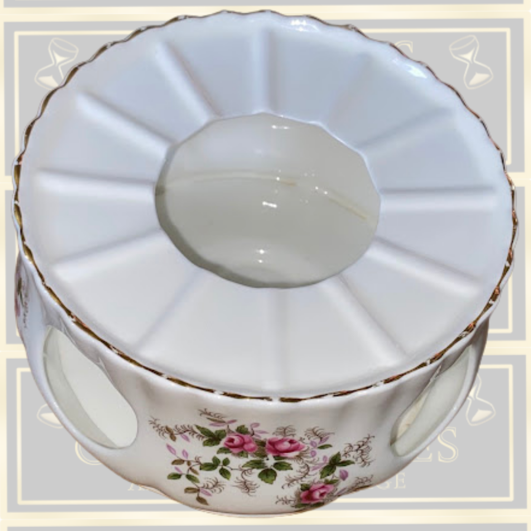 Vintage Royal Albert 'Lavender Rose' Elegant Teapot Warmer