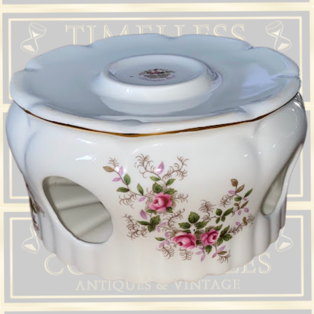 Vintage Royal Albert 'Lavender Rose' Elegant Teapot Warmer