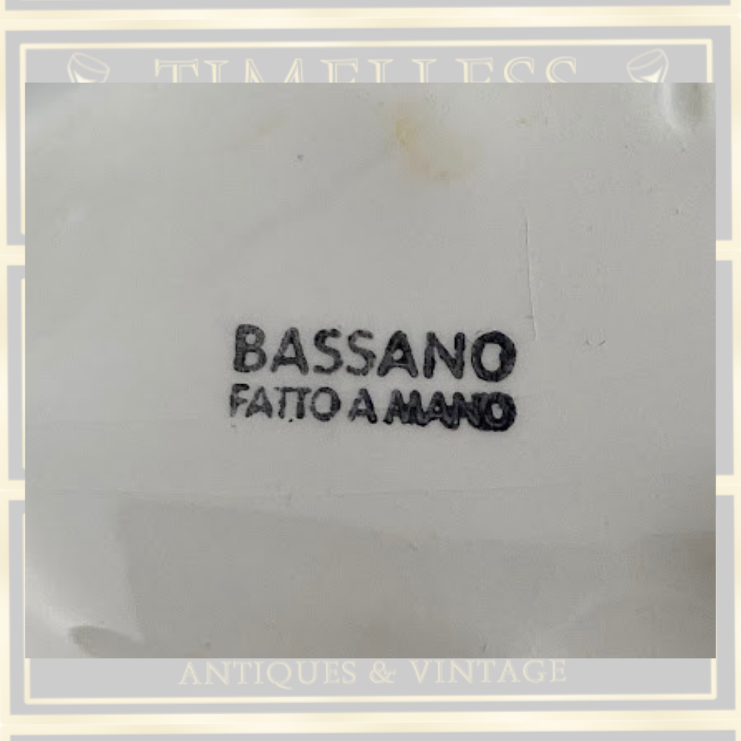 Vintage Italian Ceramic 3D Cheese Platter