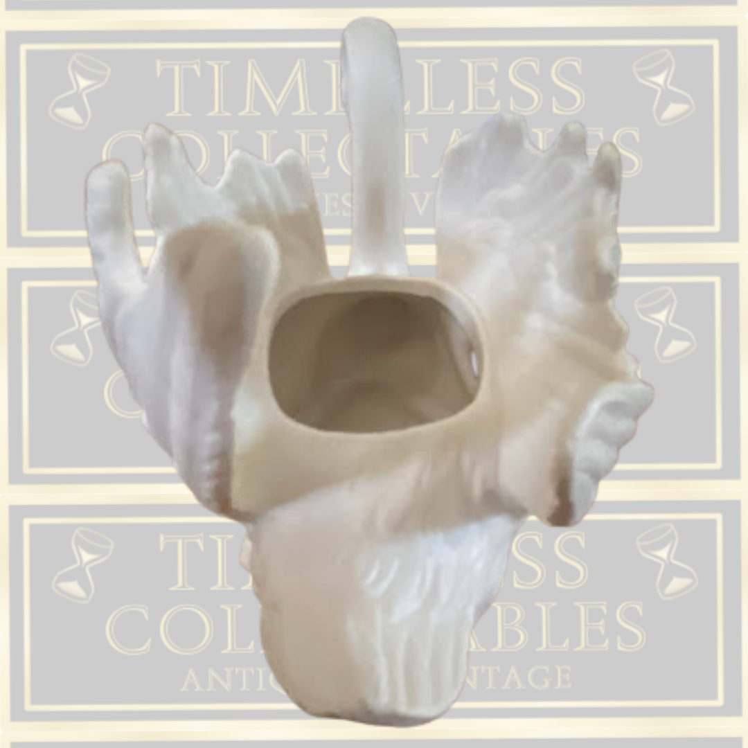 Three Vintage Goebel White Porcelain Swan Figurine West Germany