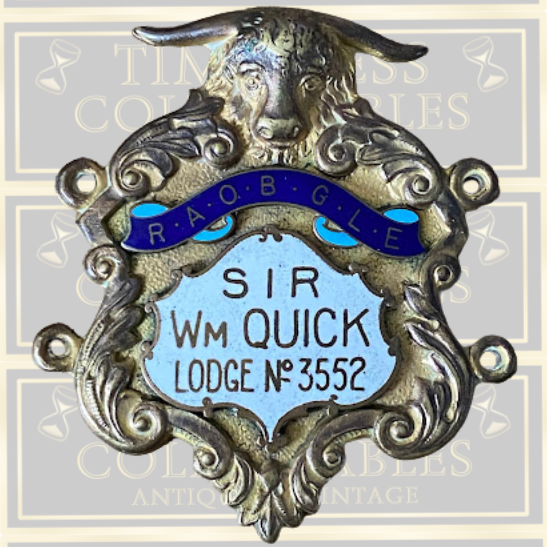 Antique Grand Lodge Medal Jewel RAOB