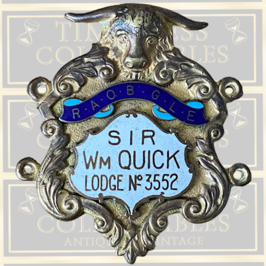 Antique Grand Lodge Medal Jewel RAOB
