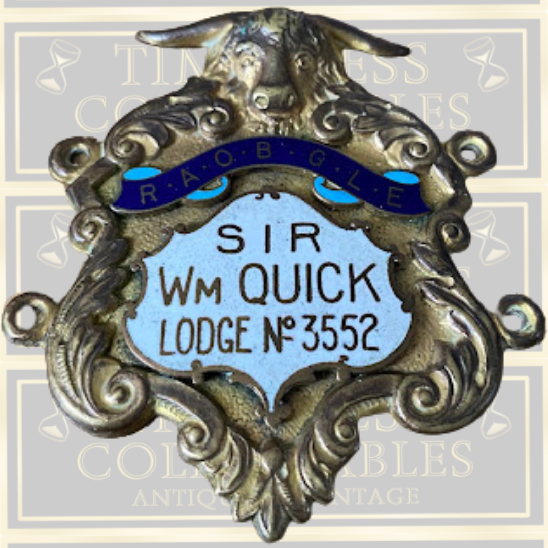 Antique Grand Lodge Medal Jewel RAOB