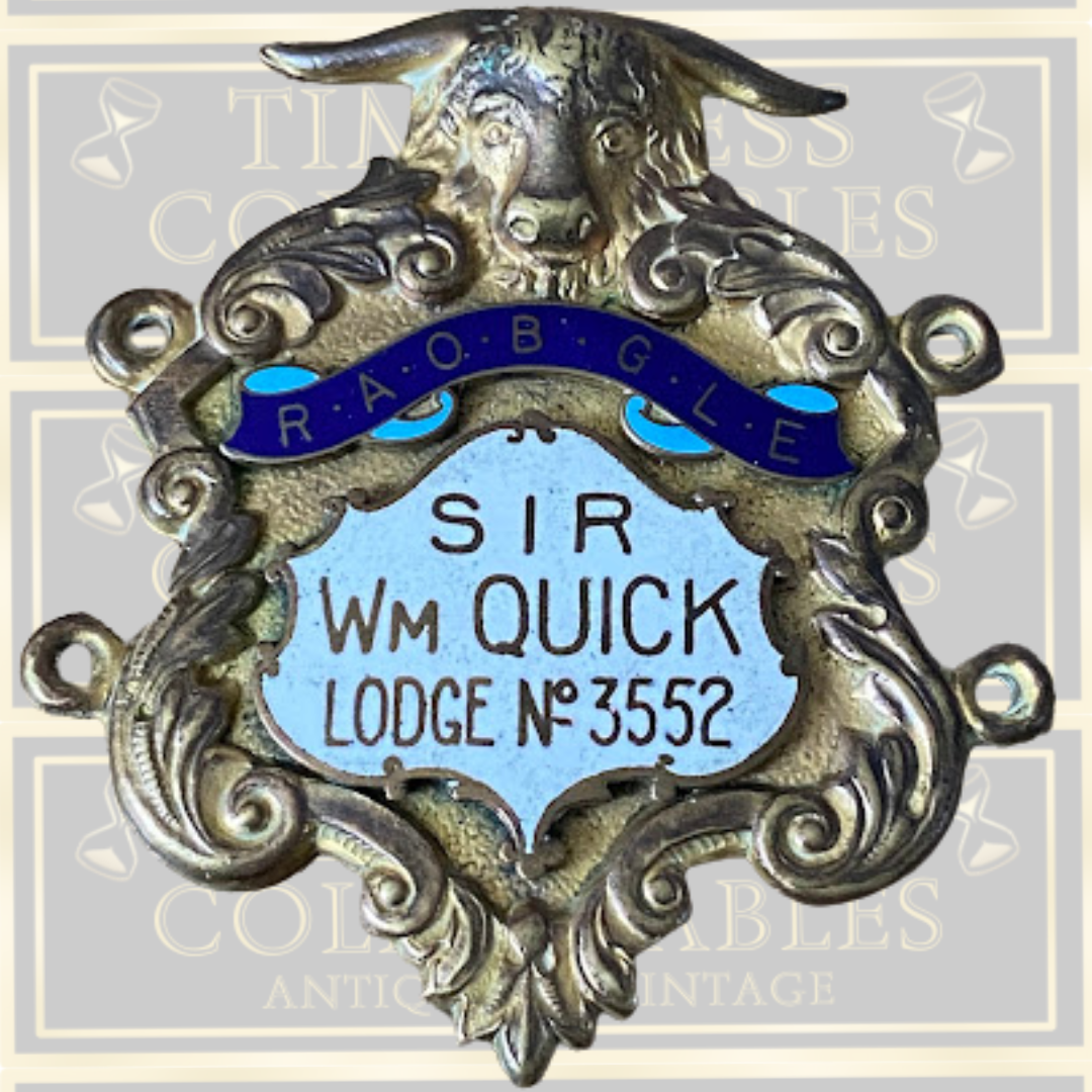 Antique Grand Lodge Medal Jewel RAOB