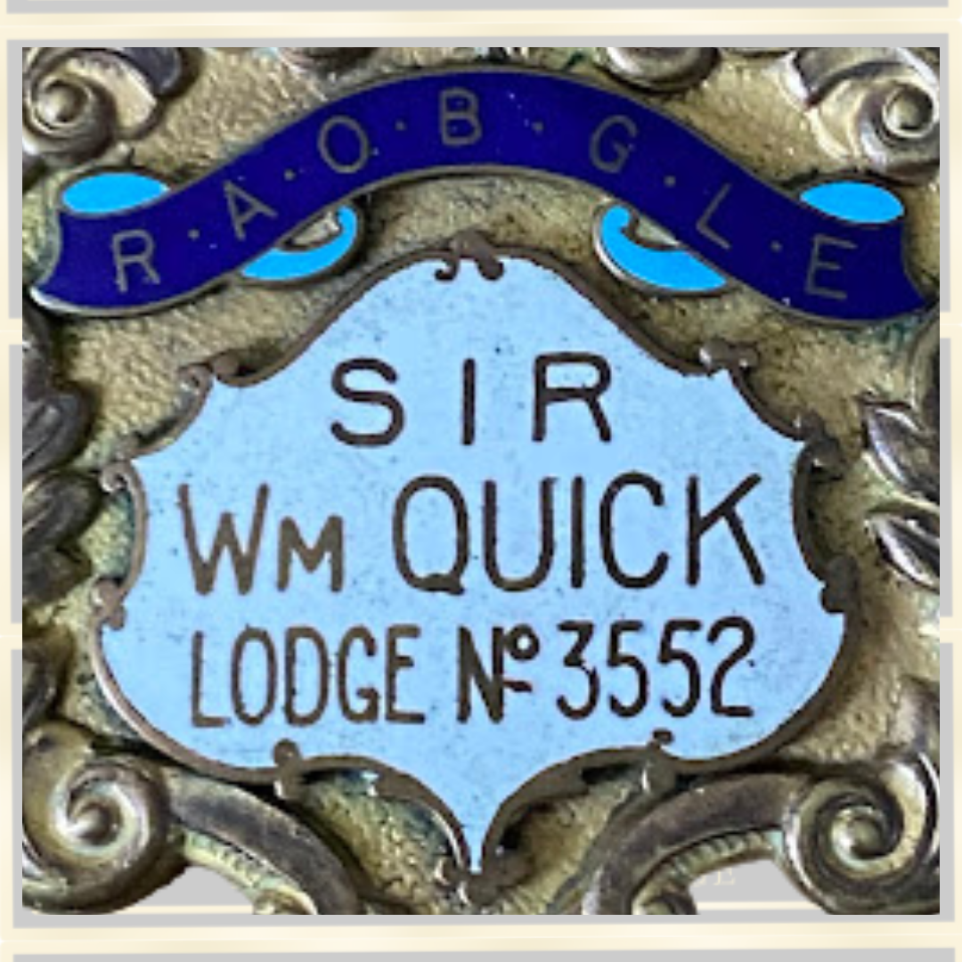 Antique Grand Lodge Medal Jewel RAOB