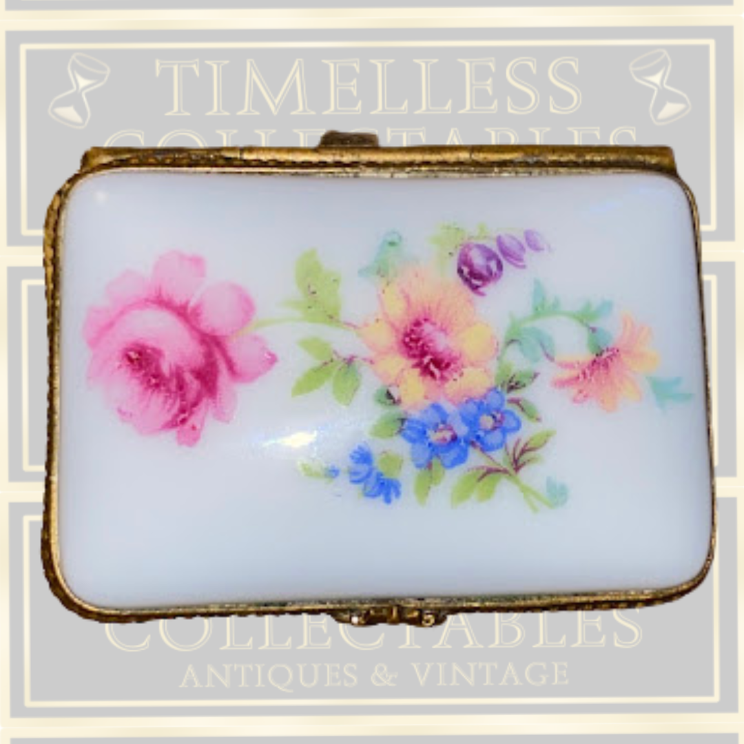 Vintage French Limoges Trinket Box