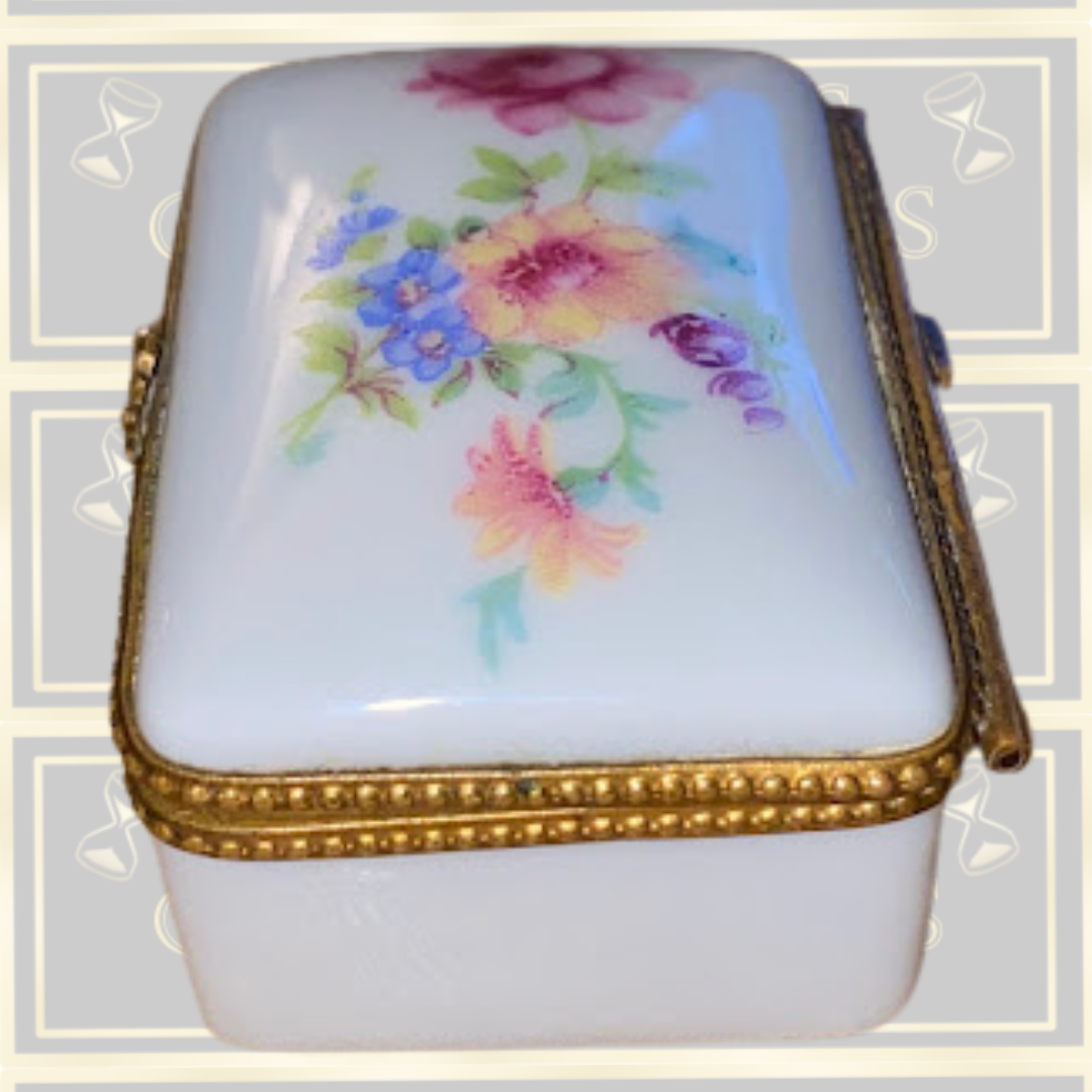 Vintage French Limoges Trinket Box