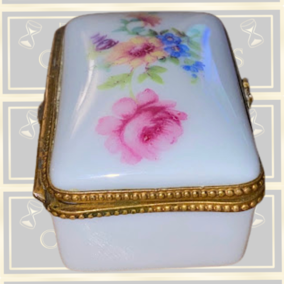 Vintage French Limoges Trinket Box