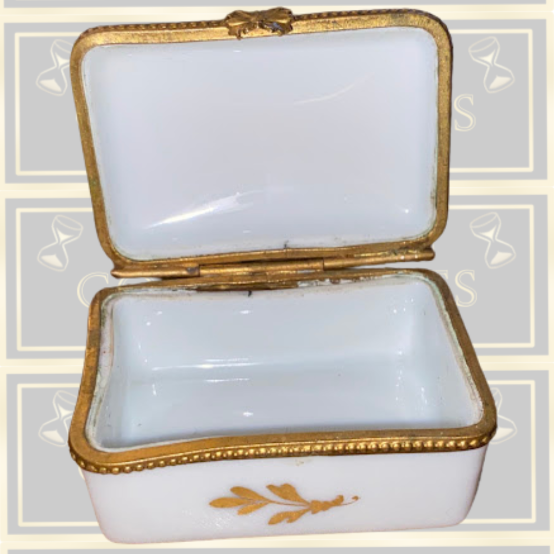 Vintage French Limoges Trinket Box