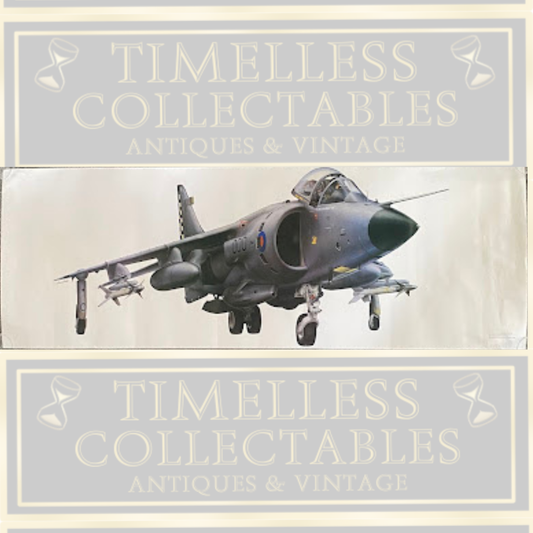 Very Large Vintage British Aerospace Sea Harrier FRS Mk1 Display