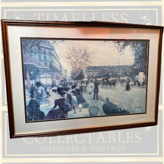 Vintage Romance Belle Époque Paris By Artist Christa Kieffer