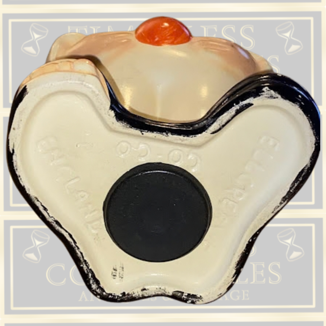 Vintage Mid-Century Ellgreave Clown Money Box