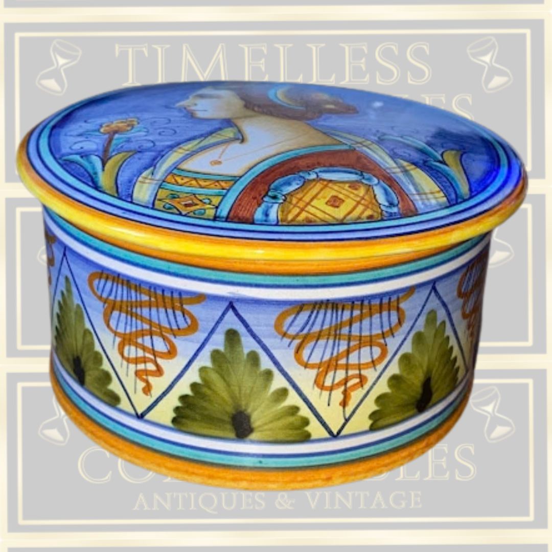 Vintage Italian Large Trinket Box