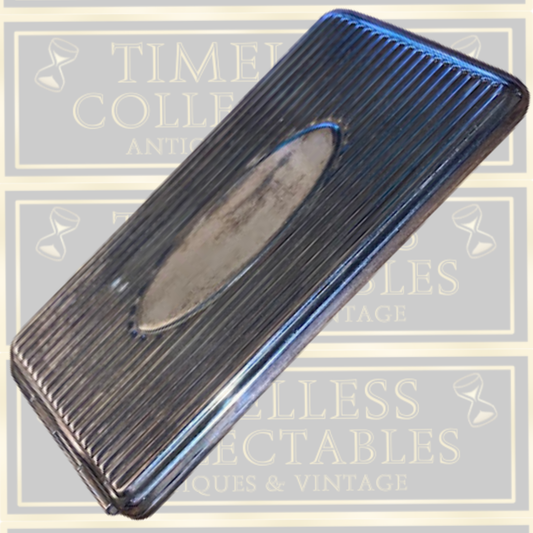 Vintage Silver Plated Address Book