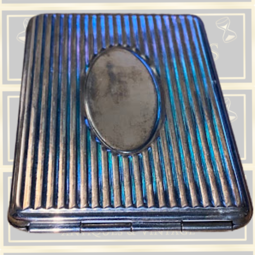 Vintage Silver Plated Address Book