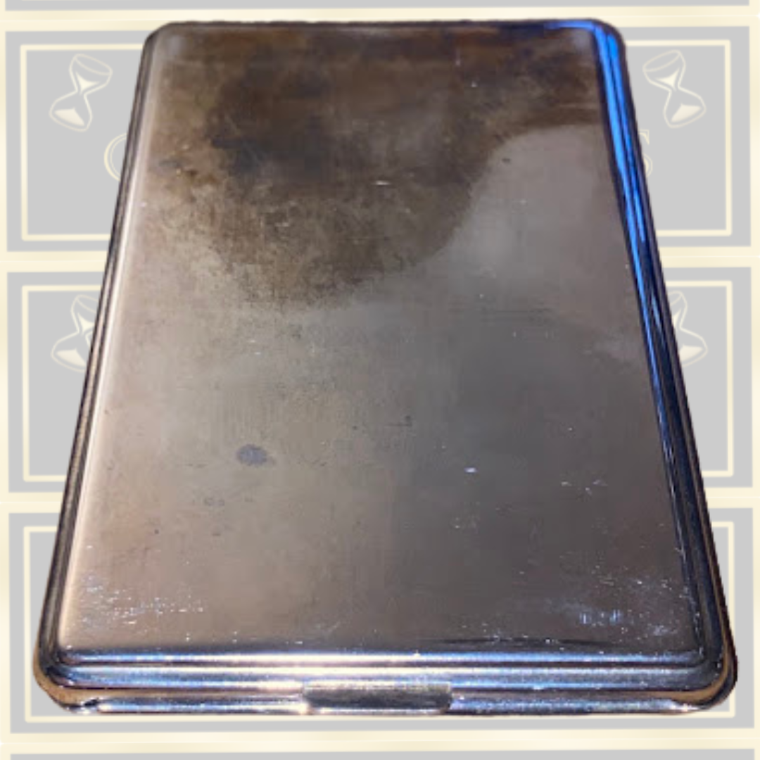 Vintage Silver Plated Address Book
