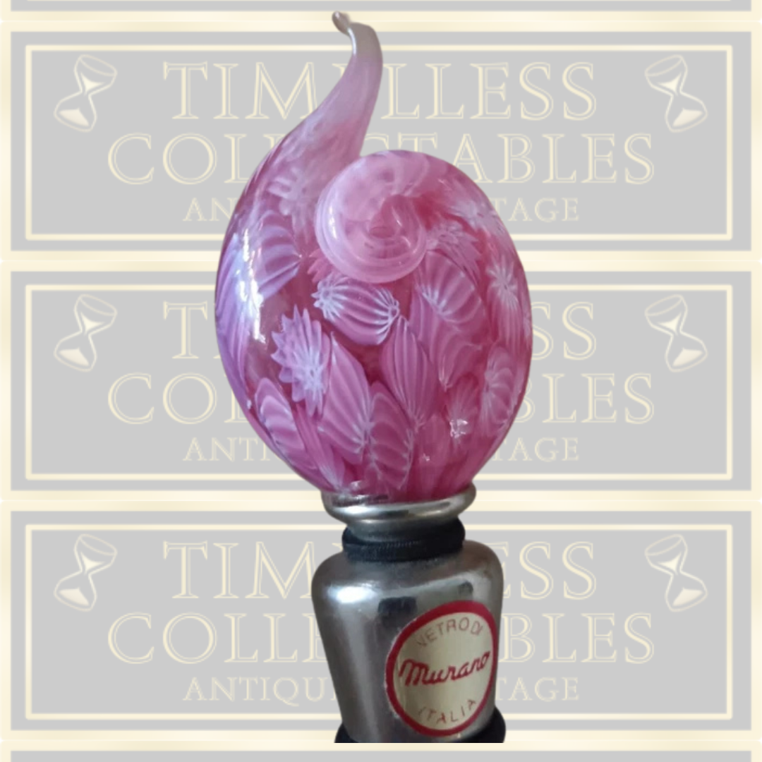 Bortoletti Murano Glass Wine Bottle Stopper