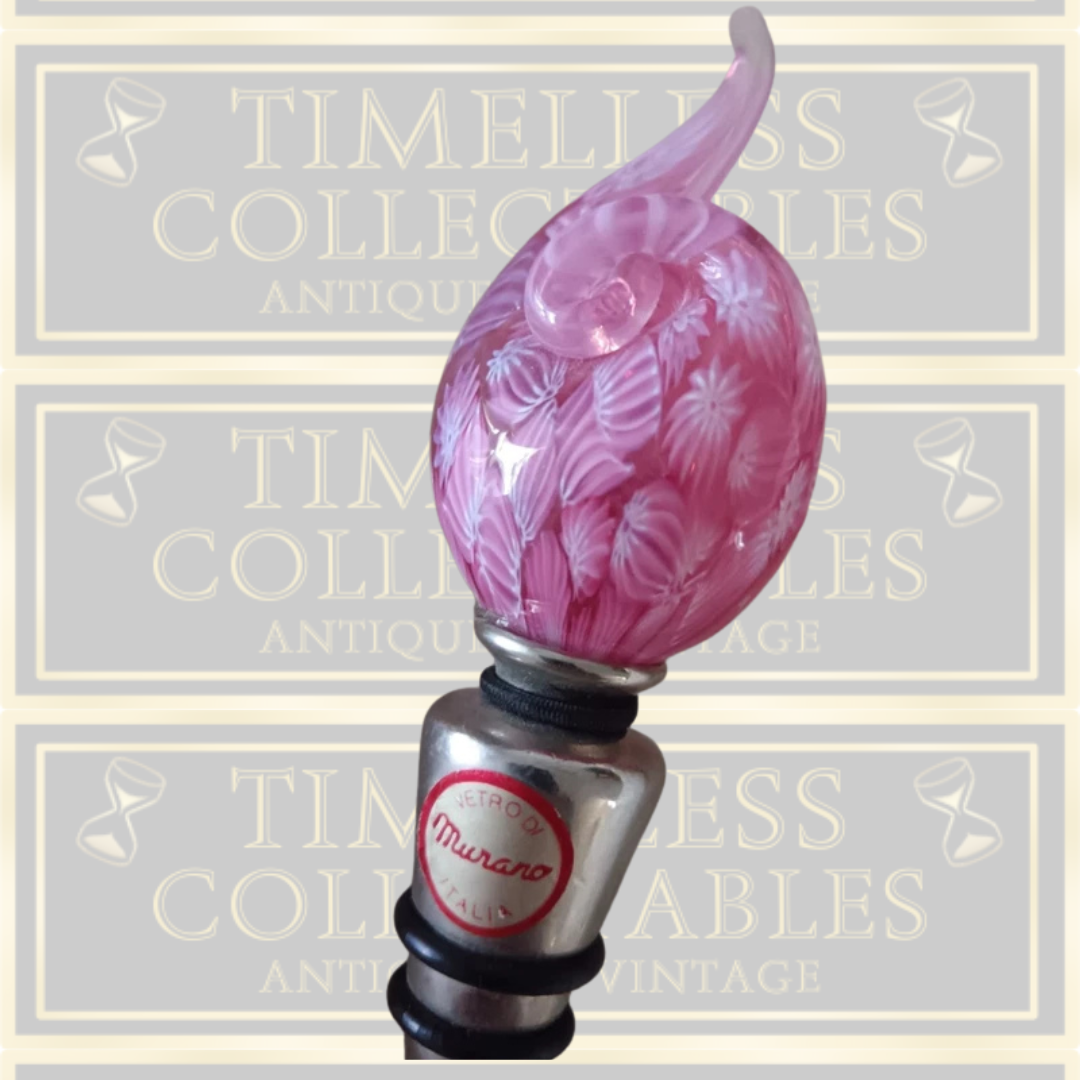Bortoletti Murano Glass Wine Bottle Stopper