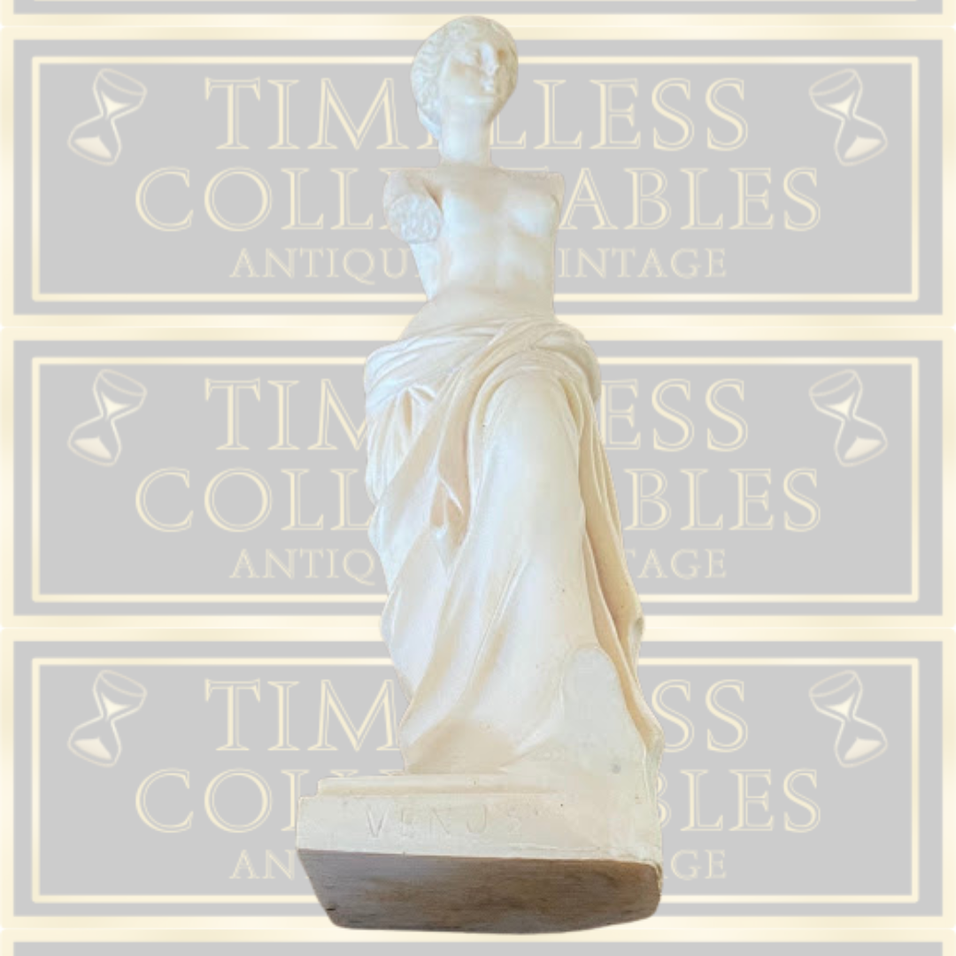 Vintage Art Sculpture A.Santini Venus De Milo Statue